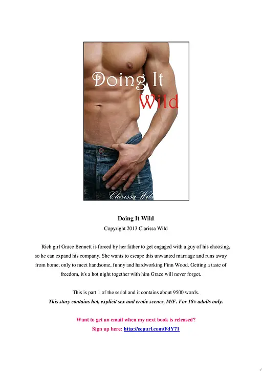 Cover image of Doing It Wild (New Adult Erotic Romance)