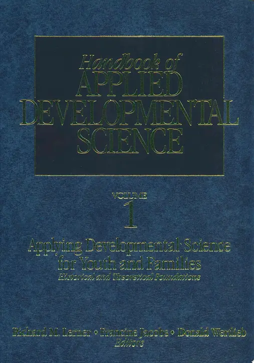 Cover image of Handbook of Applied Developmental Science