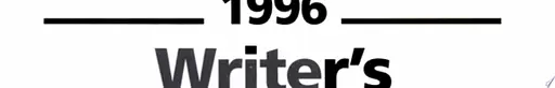 Cover image of 1996 Writer's Market