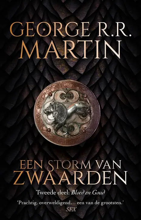Cover image of Het Lied van IJs en Vuur 3.2 - Een storm van zwaarden B Bloed en goud