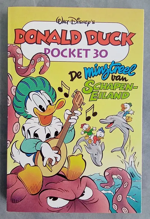 Cover image of Donald Duck pocket 30 - De minstreel van schapeneiland