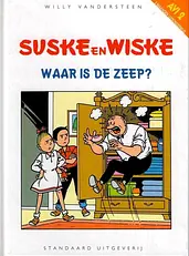 Suske en Wiske - Waar is de zeep ? AVI 2 niveau cover image
