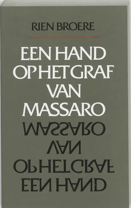 Cover image of Een hand op het graf van Massaro