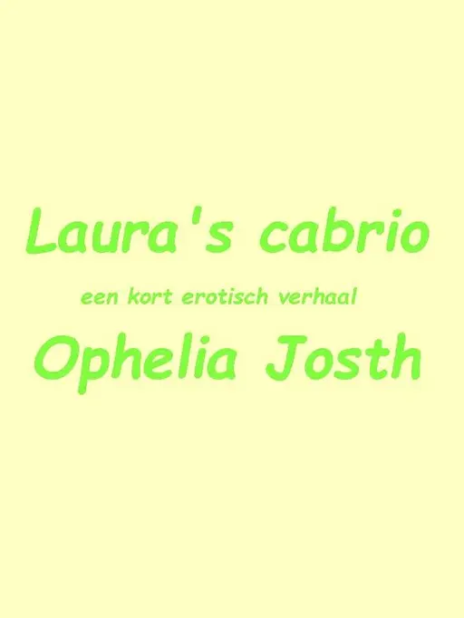 Cover image of Laura's cabrio