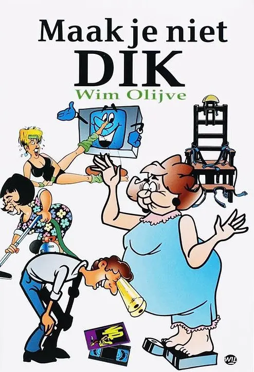 Cover image of Maak je niet dik