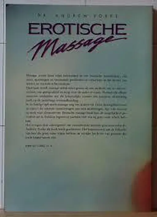 Cover image of Erotische massage