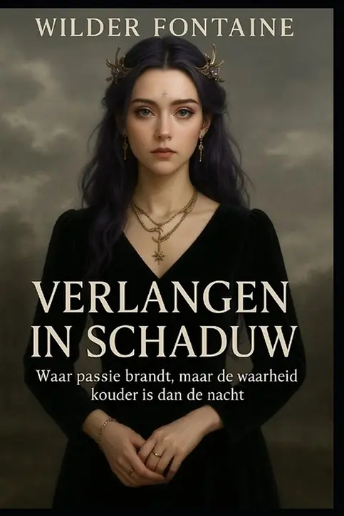 Cover image of Verlangen in Schaduw - Waar passie brandt, maar de waarheid kouder is dan de nacht