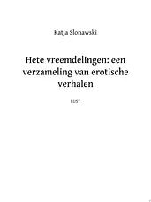 Hete vreemdelingen: een verzameling van erotische verhalen cover image