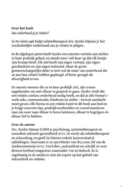 Cover image of De Relatie APK